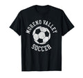Moreno Valley Soccer Distressed 90S T-Shirt - Unique Graphic Unisex