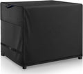 Outdoor Patio Dining Set - Wicker Bar Height Table and Chair Cover - Black, Waterproof - Suitable for 76 * 34 * 42" Patio