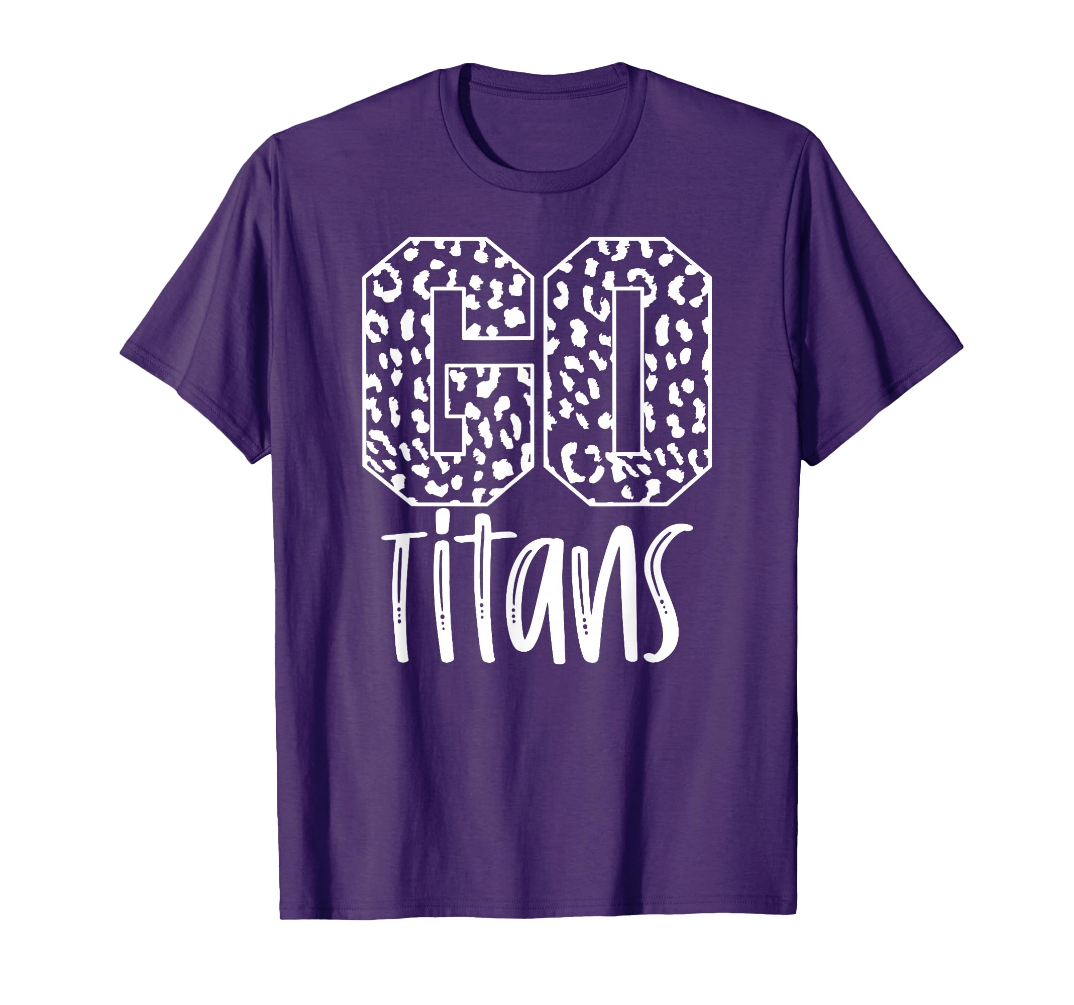 Titans Team Mascot School Spirit Game T-Shirt - Minimalist Print Unisex