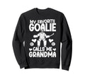 Field Hockey Goalie Grandma Sweatshirt - Casual Everyday Wear for Adults