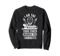 I Am Ice Hockey Goalie Ice Hockey Sweatshirt - Minimalist Print Unisex