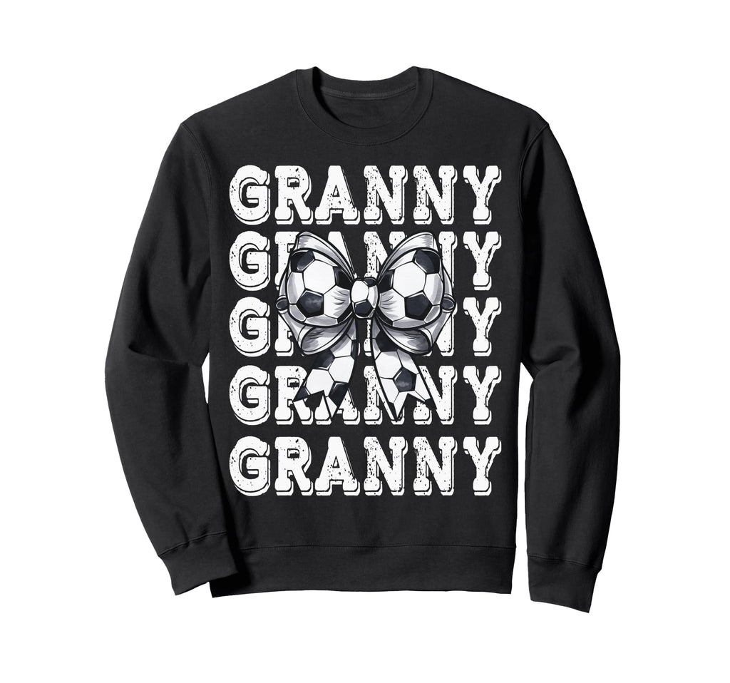 Coquette Soccer Granny Matching Sweatshirt - Custom Art Print for Adults