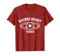 Sacred Heart Tigers High School Gear T-Shirt - Streetwear Style Unisex