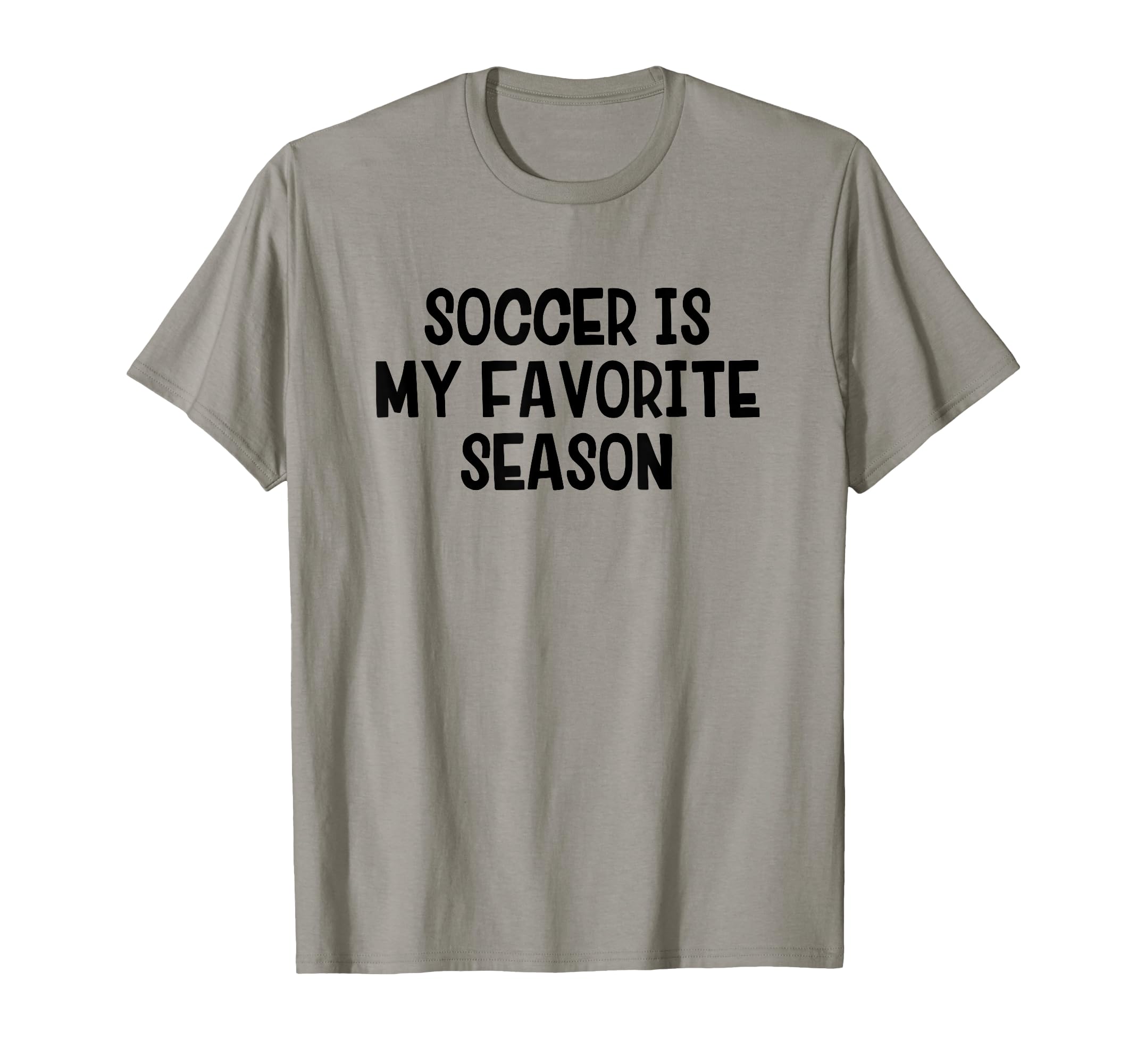 Soccer Is My Favorite Season T-Shirt - Aesthetic Graphic Unisex