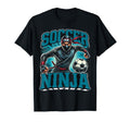 Soccer Ninja Goalkeeper Soccer T-Shirt - Fun Novelty Design for Adults