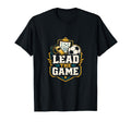 Lead Game Soccer Coach Leader T-Shirt - Fun Novelty Design Unisex