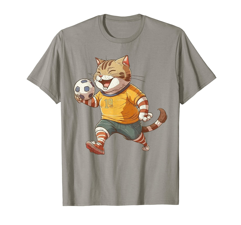 Dog Playing Soccer Football Puppy Lover T-Shirt - Trendy Graphic Men Women