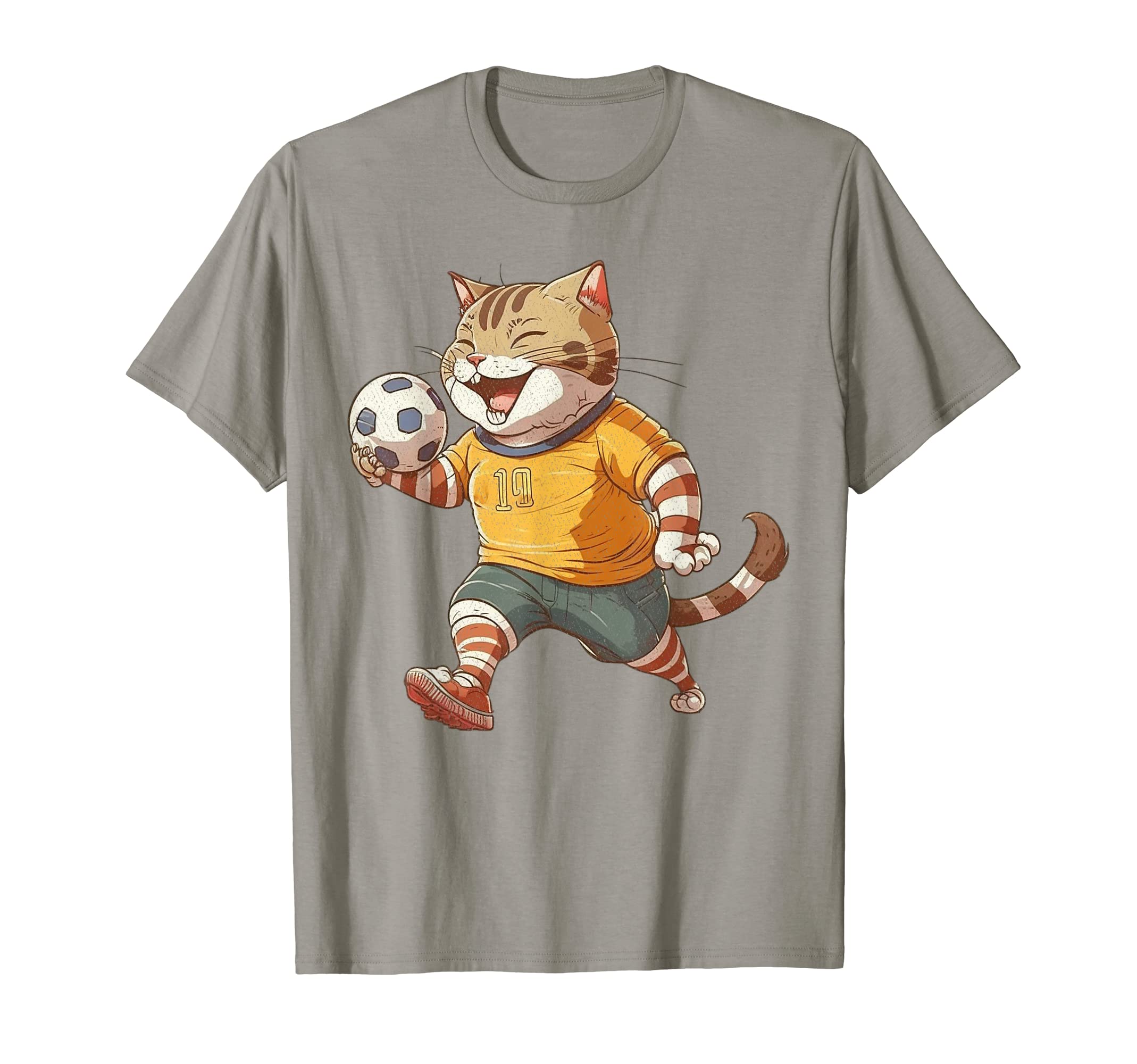 Dog Playing Soccer Football Puppy Lover T-Shirt - Trendy Graphic Men Women