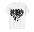 Mama Soccer Checkered Coquette Bow Mommy T-Shirt - Graphic Print Unisex