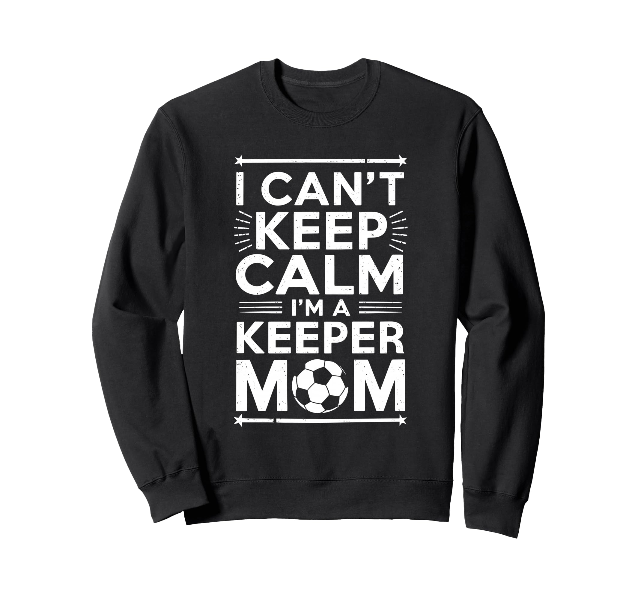 Soccer Player Goalkeeper Lover Keep Sweatshirt - Unique Graphic Unisex