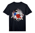 Chile Soccer Chilean National Flag T-Shirt - Novelty Apparel for Adults