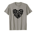 Soccer Aunt Proud Soccer Auntie T-Shirt - Casual Everyday Wear Men Women