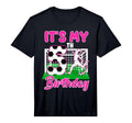 Its My 5Th Birthday Soccer Themed T-Shirt - Streetwear Style Men Women