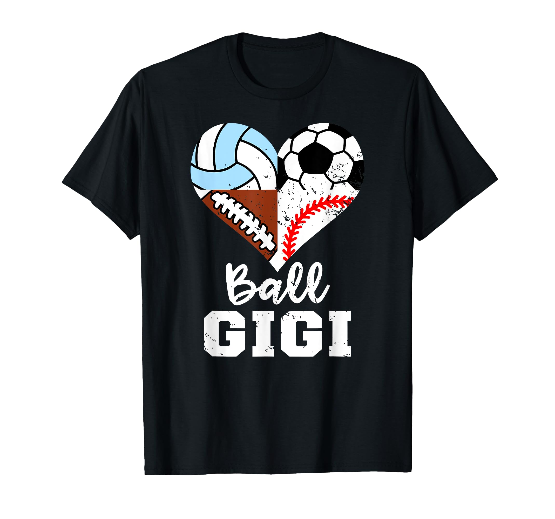Ball Gigi Soccer Football Baseball T-Shirt - Unique Graphic Men Women