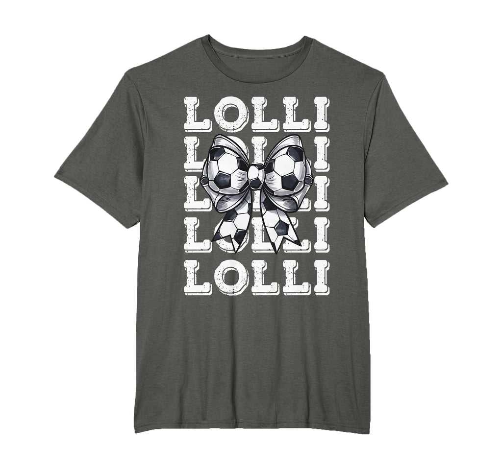 Coquette Soccer Lolli Matching Family T-Shirt - Aesthetic Graphic Unisex
