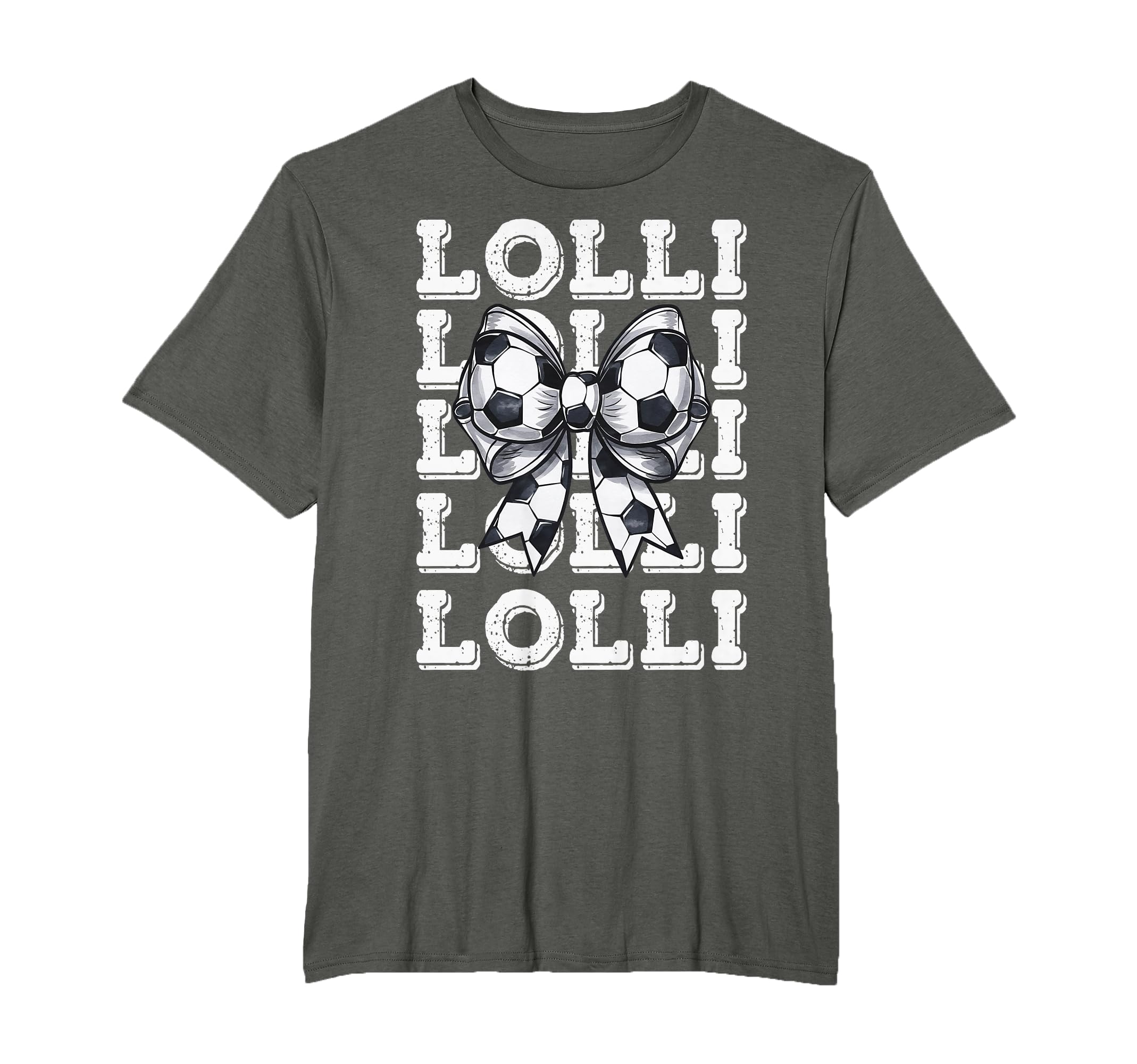 Coquette Soccer Lolli Matching Family T-Shirt - Aesthetic Graphic Unisex