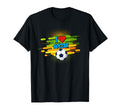 Funny Football I Love Soccer Team T-Shirt - Aesthetic Graphic for Adults