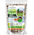 TurboGreen: Premium Lawn Fertilizer with Iron - Advanced Nitrogen & Iron-Rich Formula for Lush Growth | Eco-Friendly Grass Fertilizer for Spring & All Seasons | Slow-Release (20 QUARTS)
