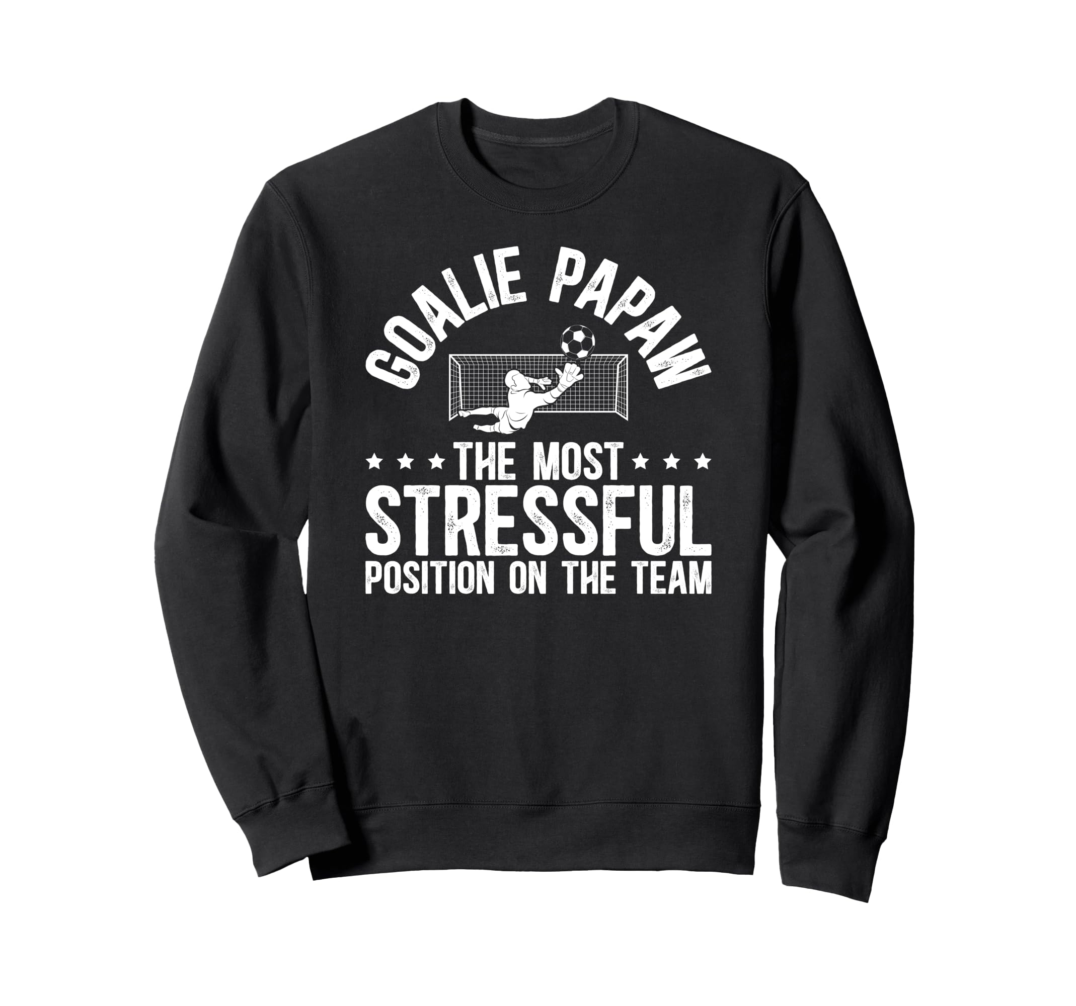 Soccer Goalie Papaw Definition Sweatshirt - Custom Art Print for Adults