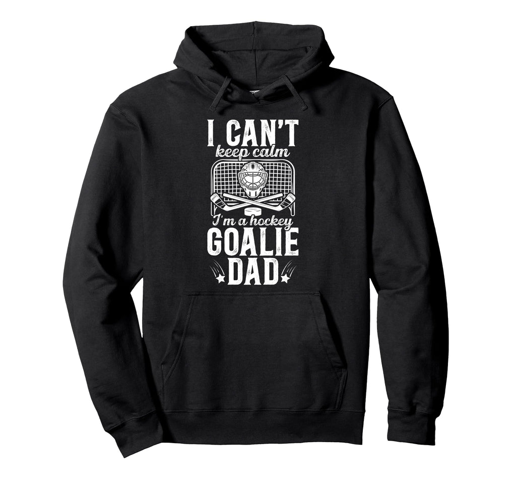 Im Hockey Goalie Dad Ice Hockey Keeper Hoodie - Unique Graphic for Adults