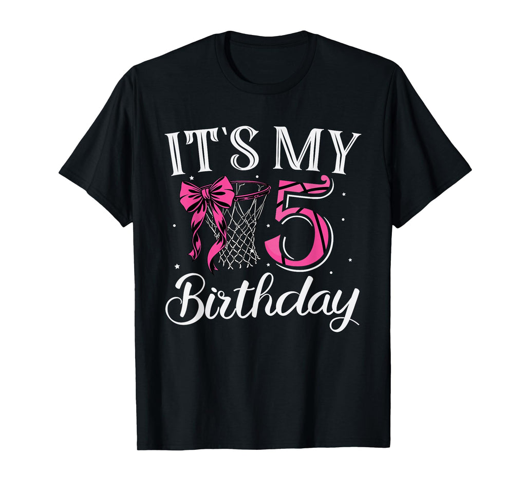 Its My Five 5 Years Birthday T-Shirt - Aesthetic Graphic Men Women