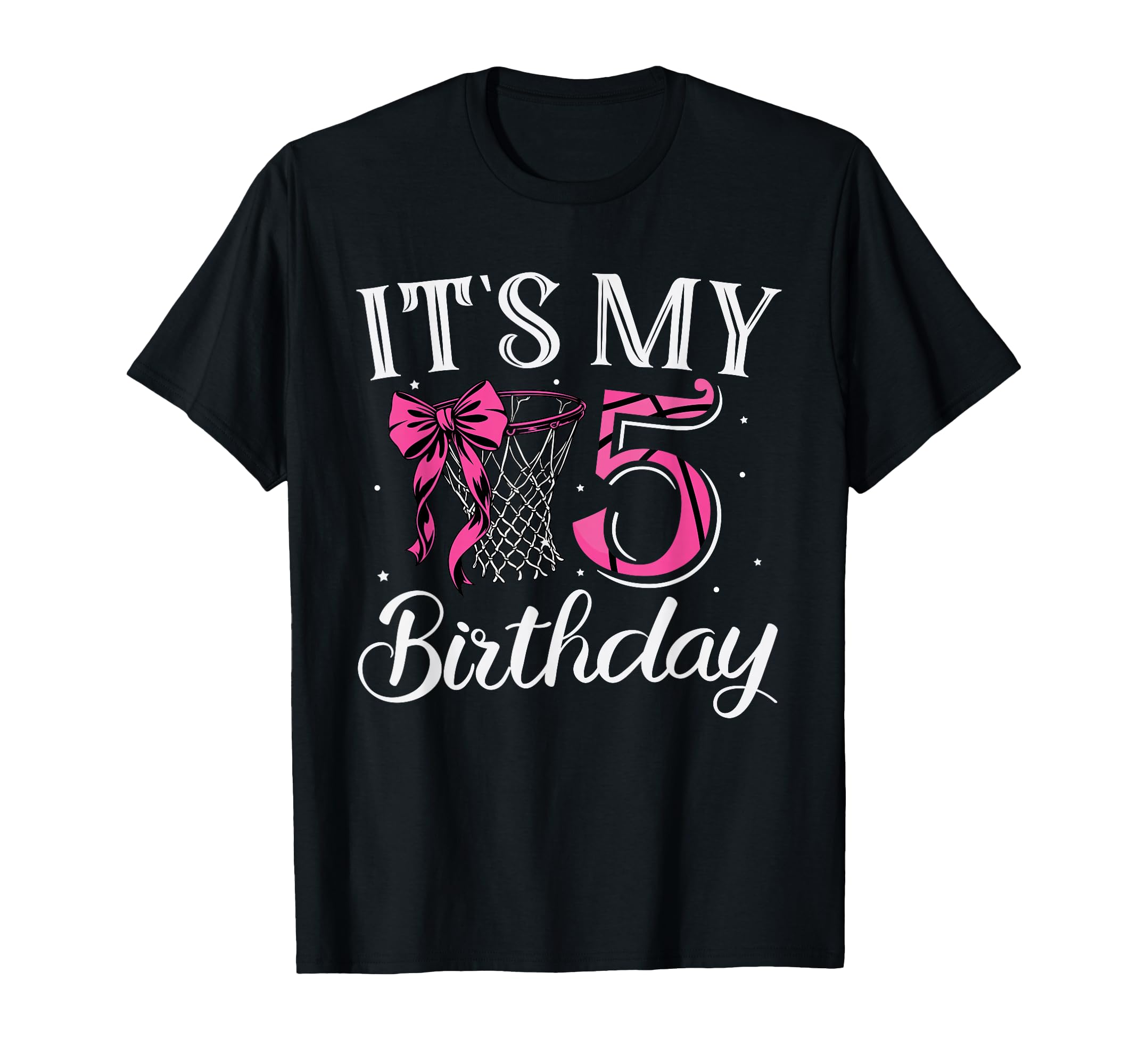 Its My Five 5 Years Birthday T-Shirt - Aesthetic Graphic Men Women