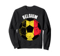 Belgium Soccer Game Player Sweatshirt - Custom Art Print Men Women