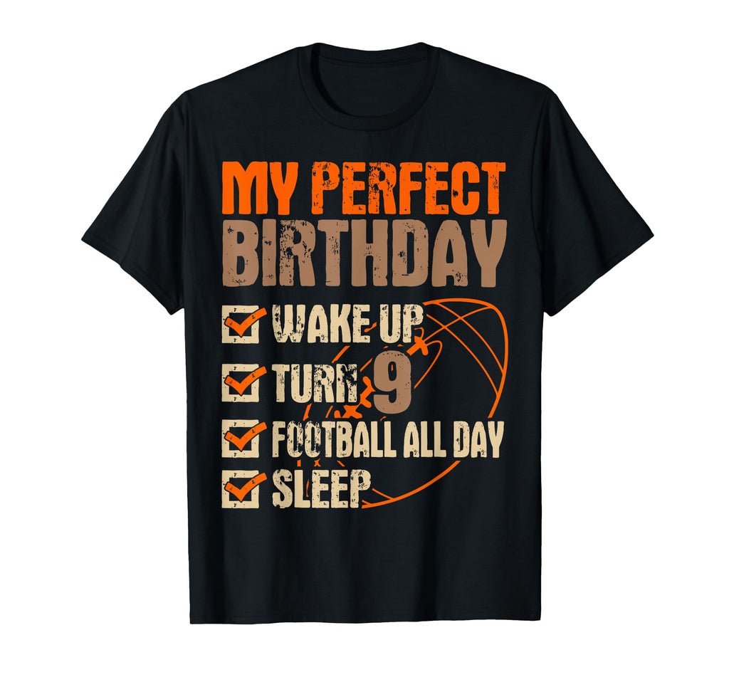 Football 9Th Birthday Player Goalkeeper T-Shirt - Streetwear Style Unisex