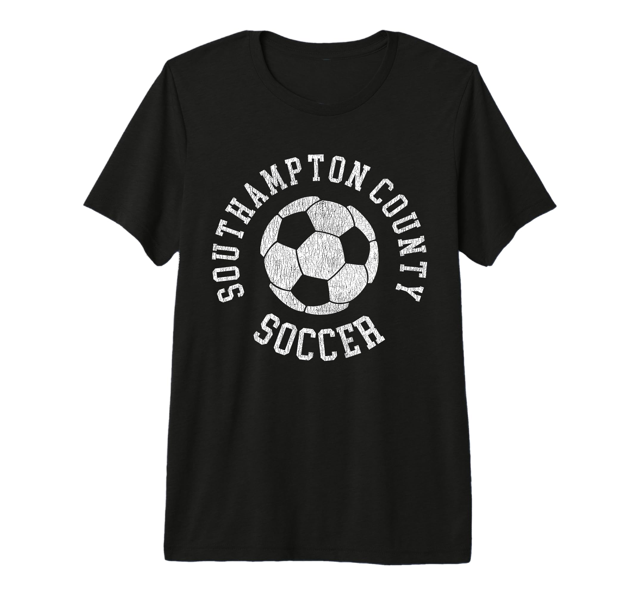 Southampton County Soccer Distressed T-Shirt - Streetwear Style Men Women