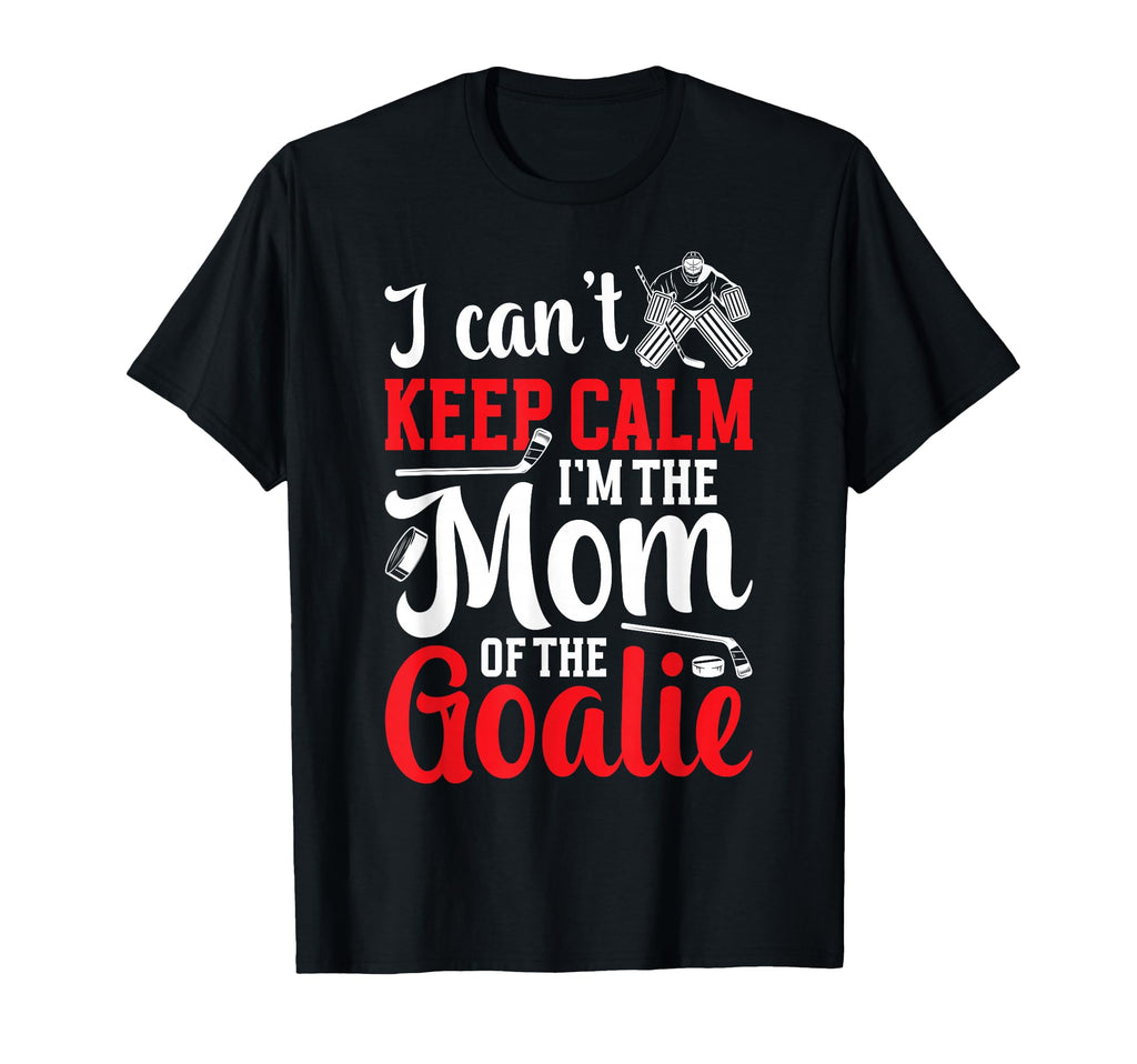 Im Hockey Goalkeeper Mom Hockey T-Shirt - Minimalist Print Men Women