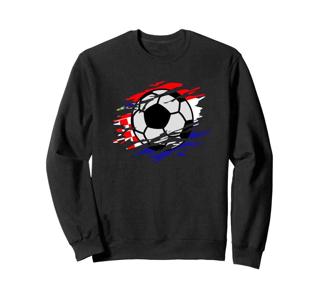 Nogomet Hrvatska Croatia Football And Sweatshirt - Unique Graphic Unisex