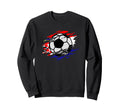 Nogomet Hrvatska Croatia Football And Sweatshirt - Unique Graphic Unisex