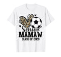 Senior Mamaw Class 2026 Soccer T-Shirt - Aesthetic Graphic for Adults