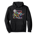 Soccer Champions Sportswear All Ages Hoodie - Fun Novelty Design for Adults