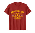 Sacred Heart Cardinals High School Gear Hoodie - Graphic Print for Adults