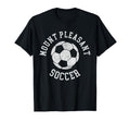 Mount Pleasant Soccer Distressed 90S T-Shirt - Unique Graphic Unisex