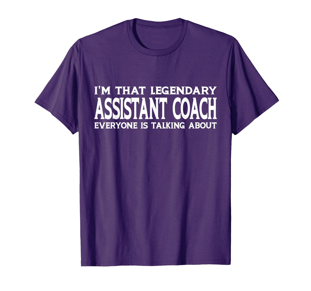 Assistant Coach Job Title Employee Funny T-Shirt - Streetwear Style Unisex