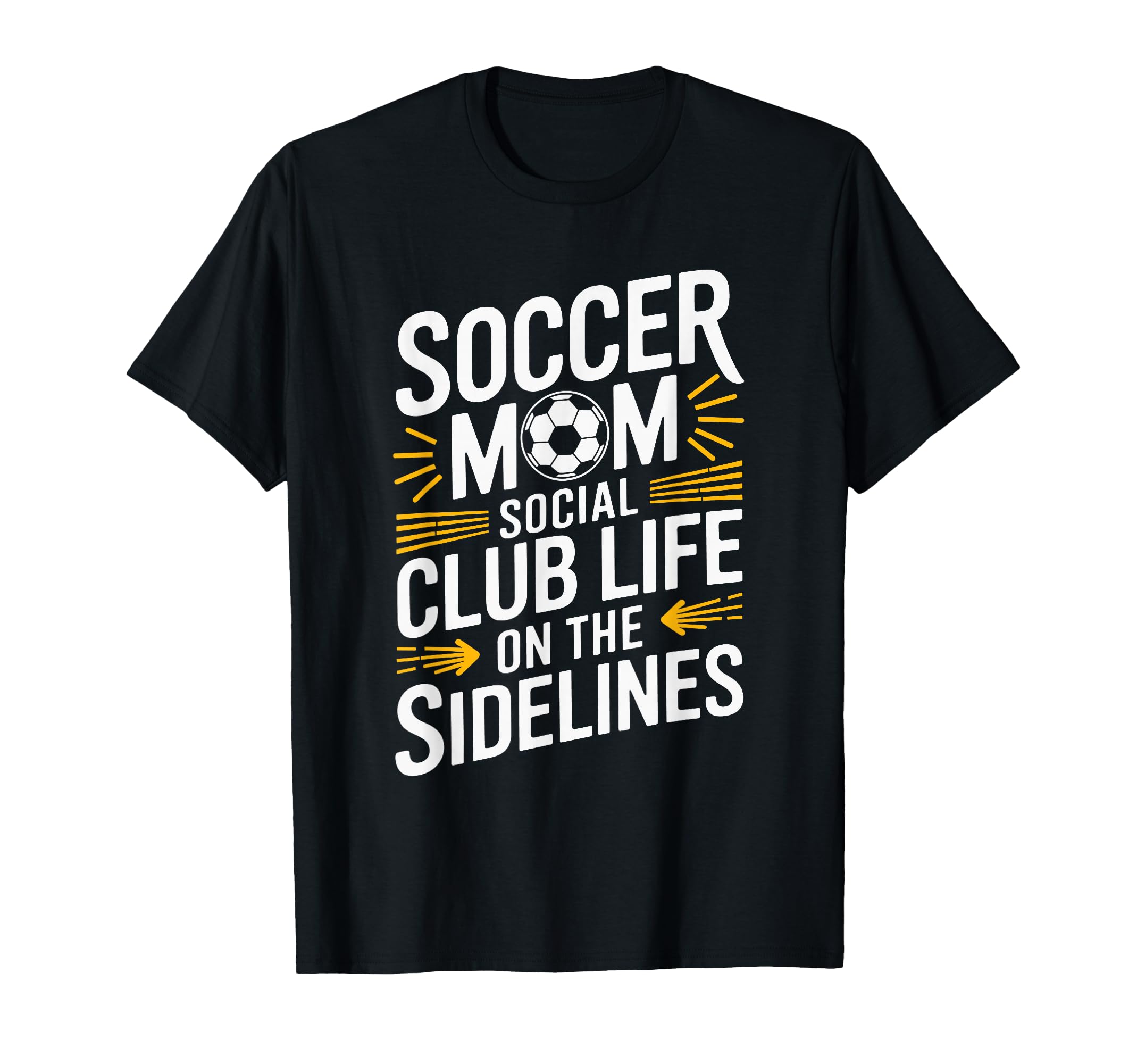 Soccer Mom Social Club Life T-Shirt - Minimalist Print Men Women