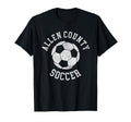 Allen County Soccer Distressed 90S T-Shirt - Streetwear Style Men Women