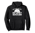 Soccer Team Player Sports Soccer Hoodie - Fun Novelty Design for Adults