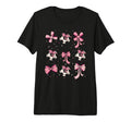 Soccer Ball Coquette Bow Game Day T-Shirt - Fun Novelty Design Unisex