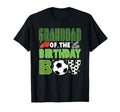 Granddad Birthday Soccer Group Family T-Shirt - Custom Art Print Men Women
