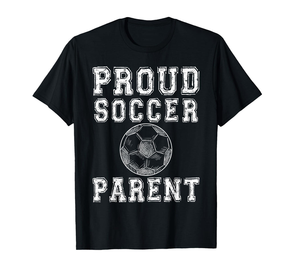 Proud Soccer Parent Game Day Sports T-Shirt - Custom Art Print for Adults