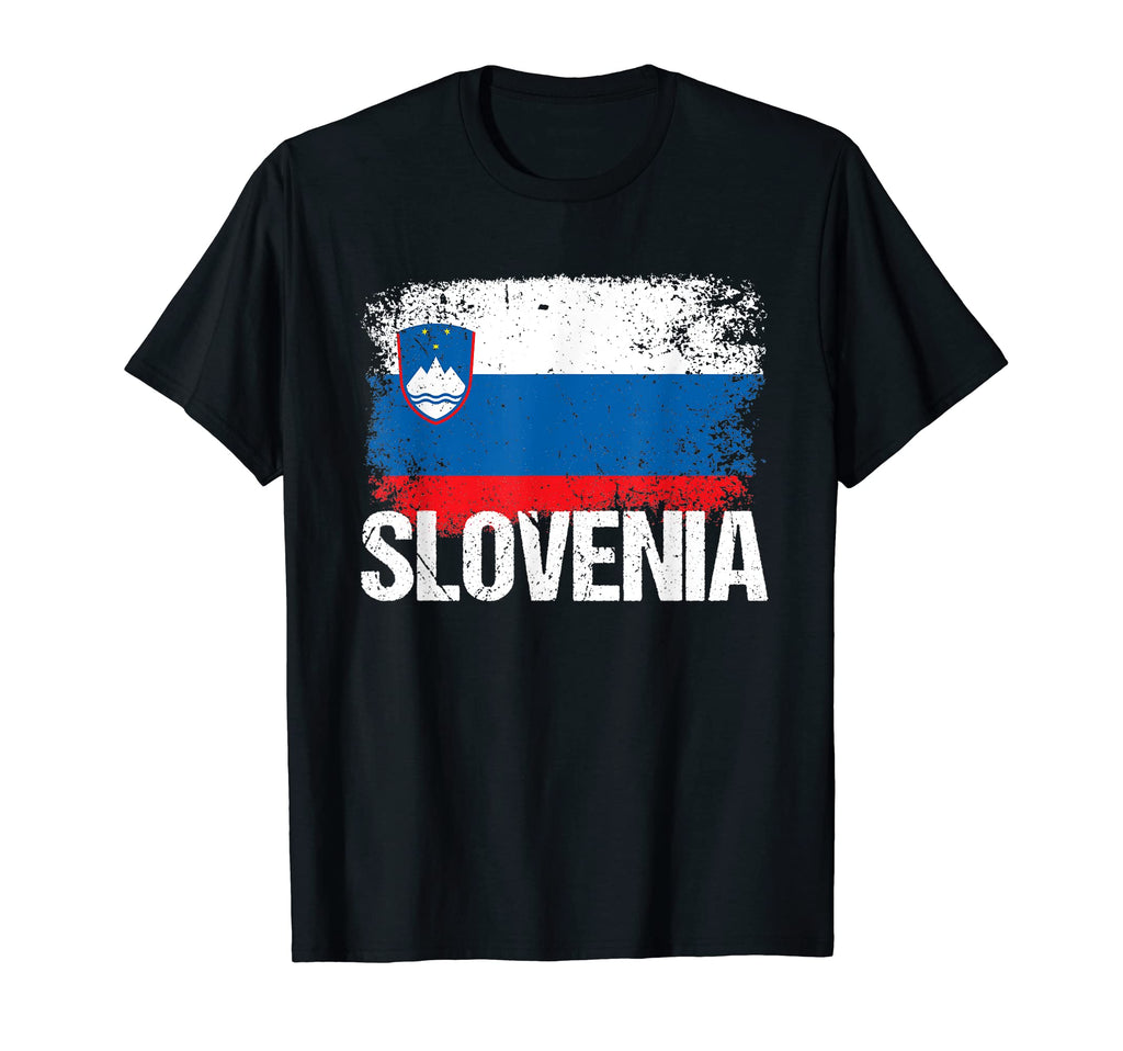 Slovenia Slovenian Flag Pride Patriotic T-Shirt - Minimalist Print Unisex