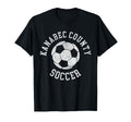 Kanabec County Soccer Distressed 90S T-Shirt - Graphic Print Unisex