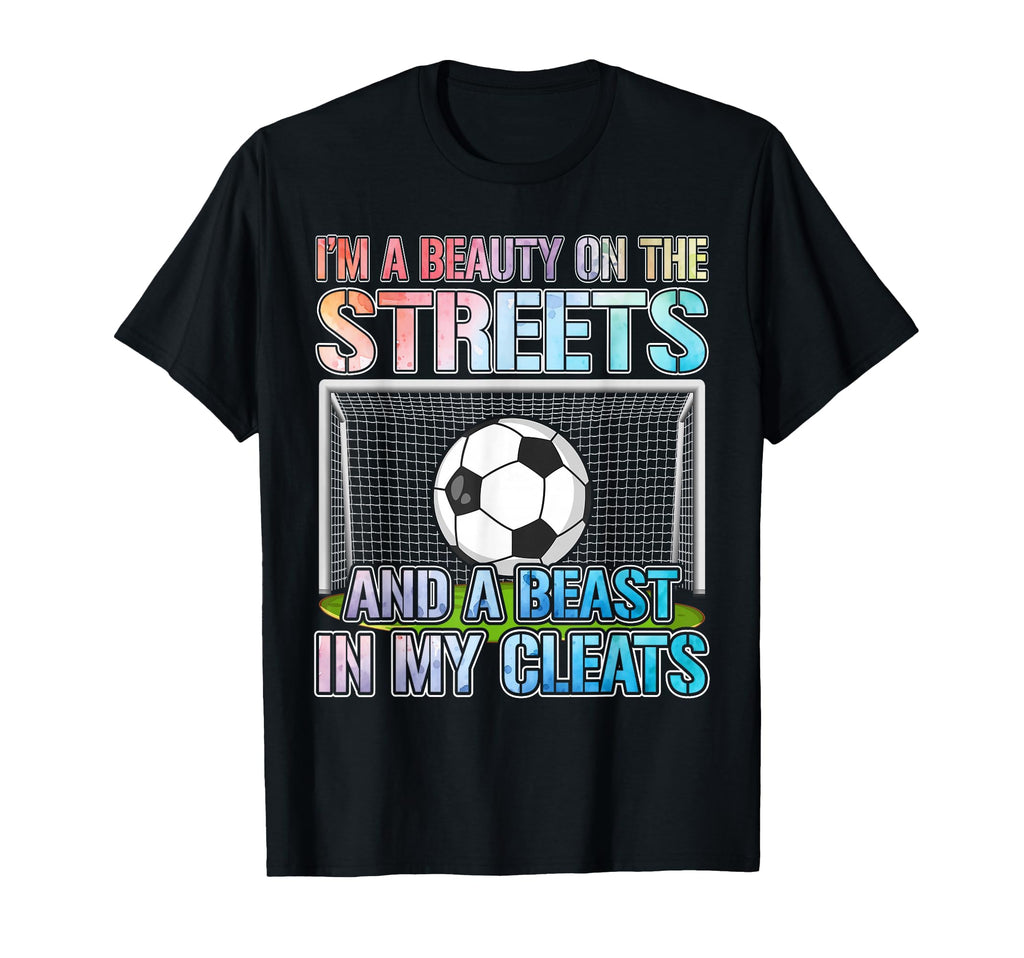 Soccer Player Team Cleats Mom Goalie T-Shirt - Unique Graphic Men Women