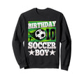 Soccer Birthday Party 10Th Birthday Sweatshirt - Trendy Graphic for Adults