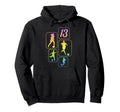 13Th Birthday Soccer Player Hoodie - Casual Everyday Wear for Adults