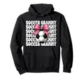 Soccer Grammy Soccer Grandma Soccer Hoodie - Custom Art Print for Adults