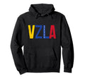 Venezuela Vzla Pride Venezuelan Flag Hoodie - Minimalist Print for Adults